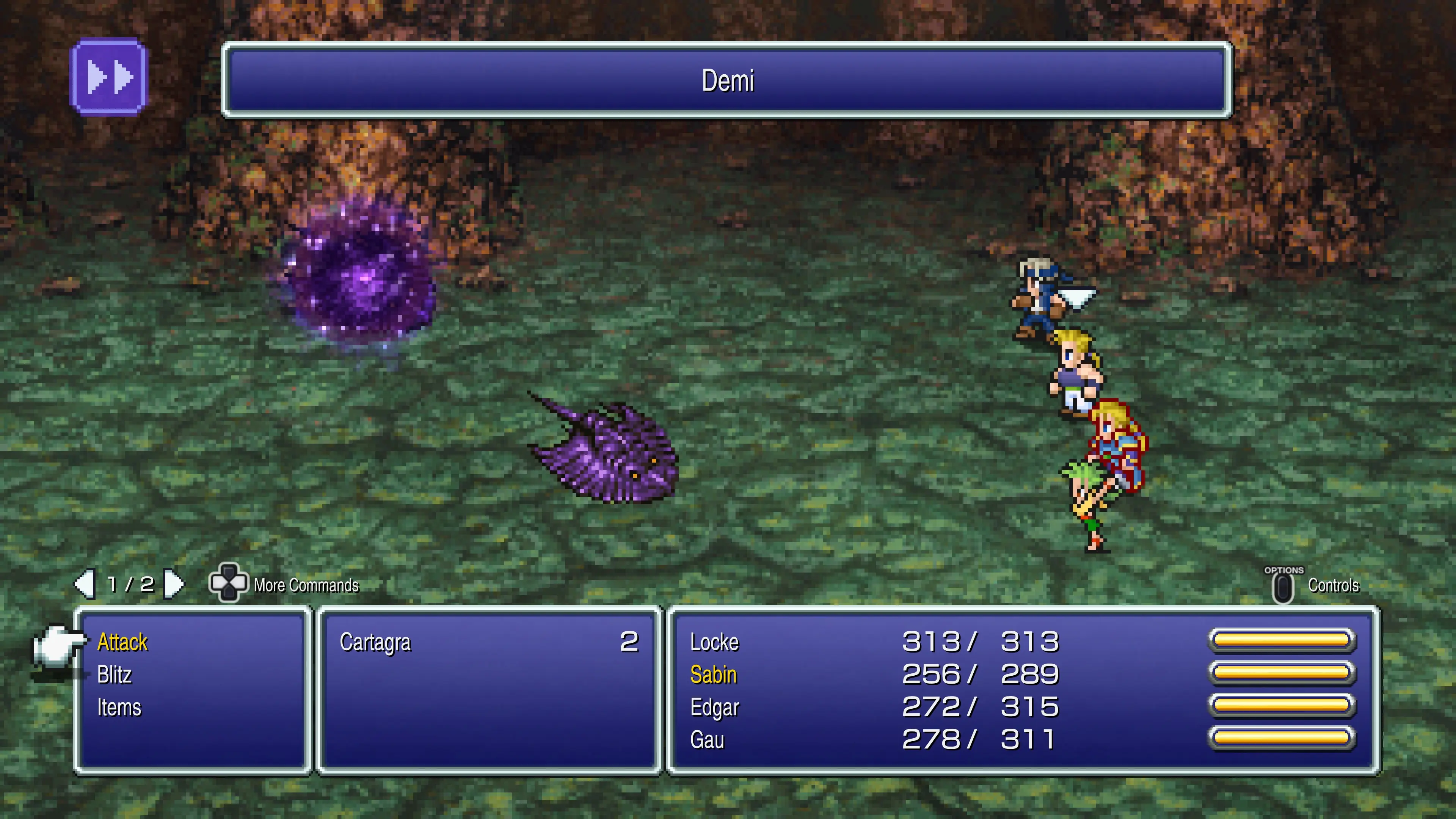 FF6 PR Classic Spell Naming Conventions at Final Fantasy VI Pixel ...