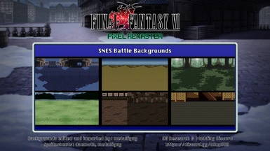 SNES Battle Backgrounds