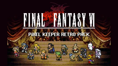 Final Fantasy VI Pixel Keeper Retro Pack