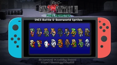 -SWITCH- SNES Overworld And Battle Sprites