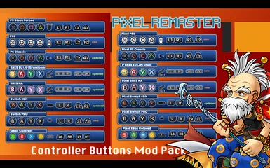 FF6 PR Buttons Mod Pack