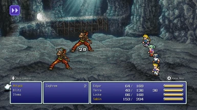 -SWITCH--FF6- SNES Battle Numbers