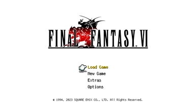 -SWITCH--FF6- Title Screen Copyright Simplification