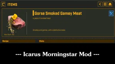 Icarus Morningstar Mod