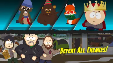 Custom portraits before battle starting