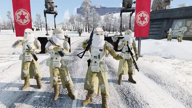 AT-AT Rampages in ARMA 3 Star Wars Mod