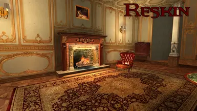 Rug by fire (other mods shown: my Art Texture pack)