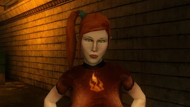 Vampire: The Masquerade - Bloodlines with various graphical mods 