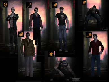 vampire males models pack