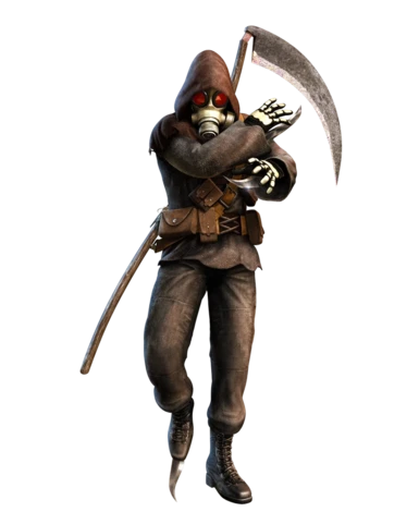 HUNK - Mr.Death Costume (from The Mercenaries 3D)