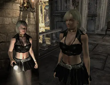 RE4 HD Project on X: Ashley's “Otoño” Costume is waiting to be