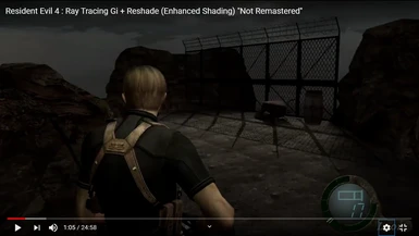 Resident Evil 4 Reshade mod