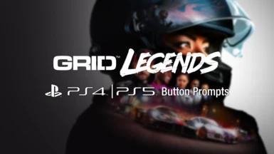 GRID Legends - PS4 or PS5 Button Prompts