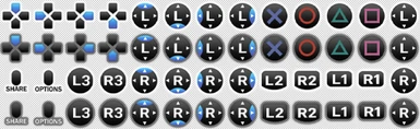 Modern PlayStation Buttons