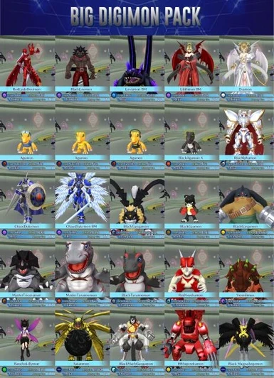 Big Digimon Pack