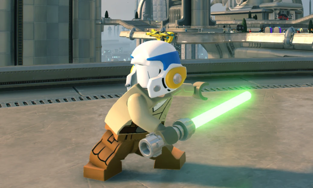 Training Flashback Luke Saber Color Fix at Lego Star Wars: The ...