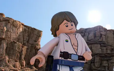 Luke Skywalker (Tatooine) Gay Panic Shirt at Lego Star Wars: The ...