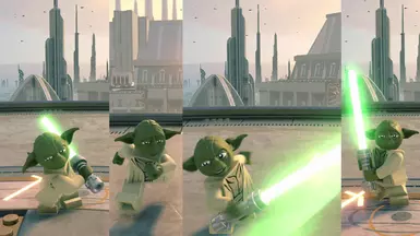 Yoda No Staff Moveset
