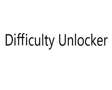 Cheaty Difficulty unlocker