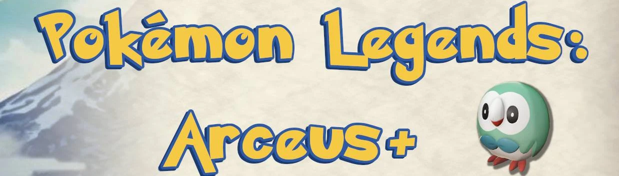 Pokemon Legends Arceus Plus at Pokémon Legends: Arceus Nexus