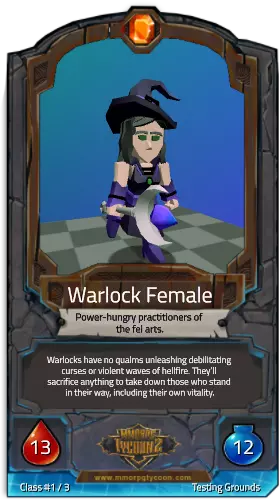 Female Warlock Variant