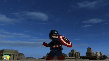 Updated Captain America design