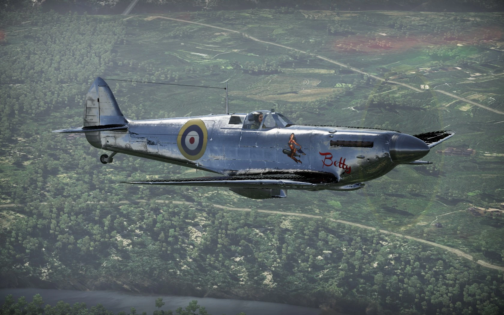war thunder spitfire no combat flaps