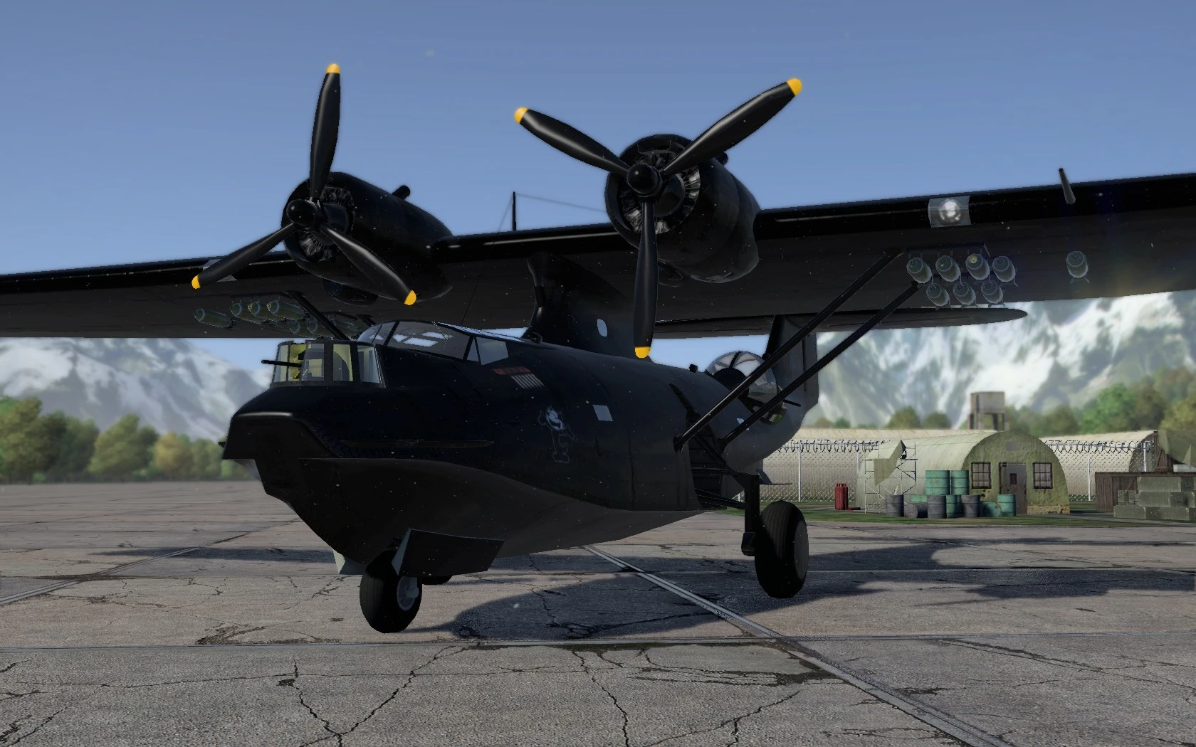  PBY  5 RAAF BLACK  CAT  RESTORED at War Thunder Nexus Mods 