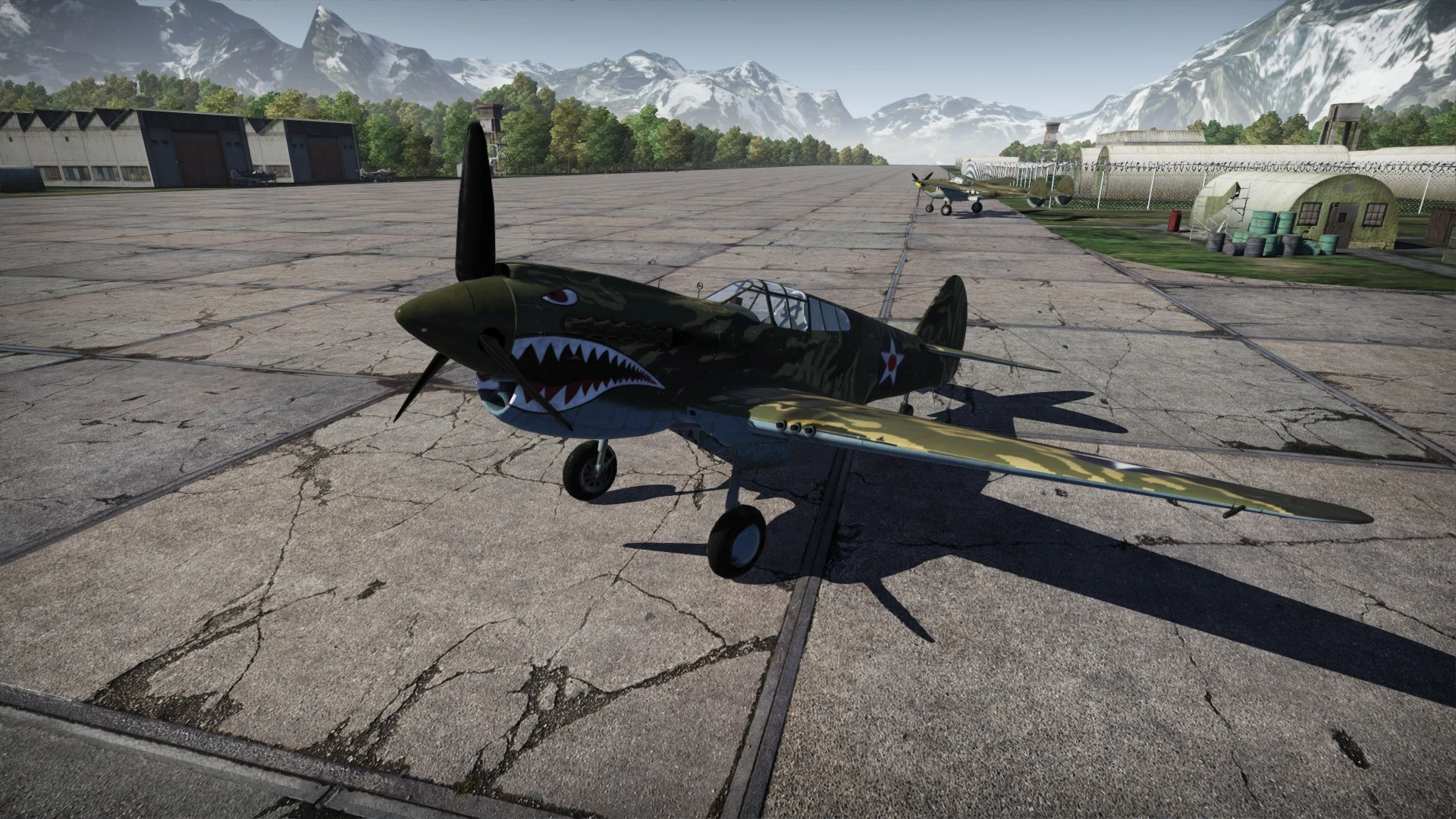 template_p-40e Tropical Tiger at War Thunder Nexus - Mods, Skins