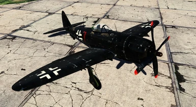 Captured P-47D Black Princess
