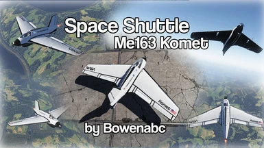 Me163 Space Shuttle Skin