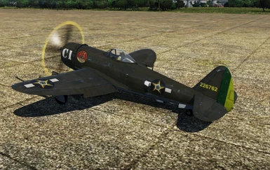 P-47D-28 FAB - Senta a Pua - Green Camo
