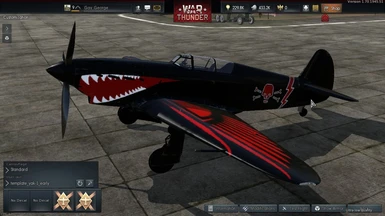 The Red Shark (Yak-1 skin)
