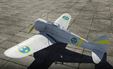 Ki-27 Otsu Swedish air force
