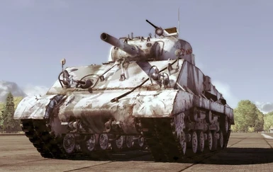 M4A3 (105) Sherman Winter Camo
