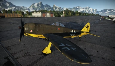 Historical Luftwaffe P-47D Skin