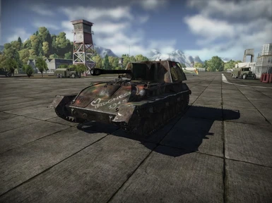 Indonesian Tank Skin for SU-76M
