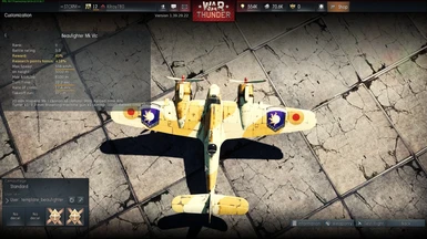 Beaufighter VIc Applejack Color Skin