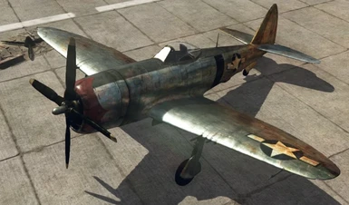 Rusty -Post Apocalyptic- P-47 Thunderbolt
