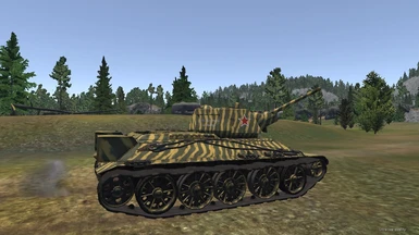 Soviet Tank 'Tiger Stripes'