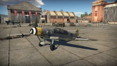 Hanger Shot Bf-109