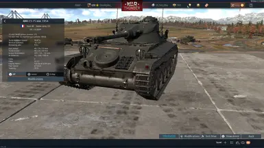 AMX-13-75 modele 1954 (With FL-11 turret)