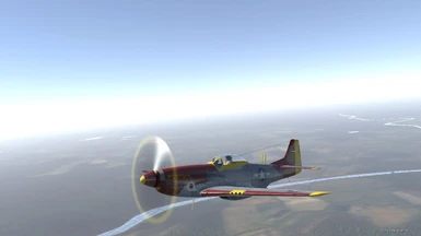 P-51D 'Redskin' Paint Scheme