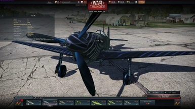 Yak-9K Striped camo