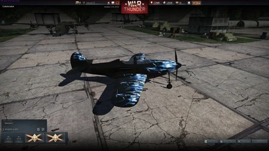 P400 Black base with blue true fire with video