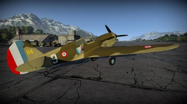 P-40 groupe de chasse 2-5 La Fayette