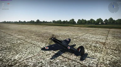 Spitfire Mk 24 Blacked out