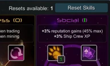 Unlimited Skill Resets
