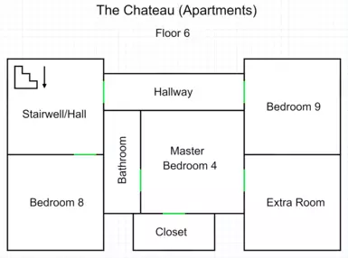 Apartments - Floor 6