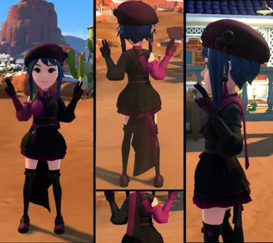 Formal DLC Outfit in Wineberry